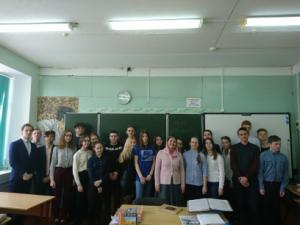 Христианские беседы со школьниками в Сокольском