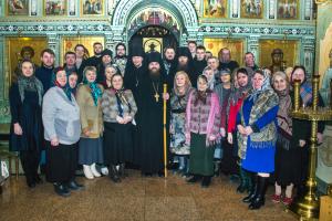 Праздничное Богослужение в честь сорока мучеников Севастийских в Феодоровском кафедральном соборе Городца