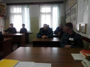 Встречи со священником для сотрудников МЧС в Городецком благочинии