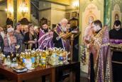 Епископ Городецкий и Ветлужский Августин совершил Таинство елеосвящения в кафедральном соборе Городца