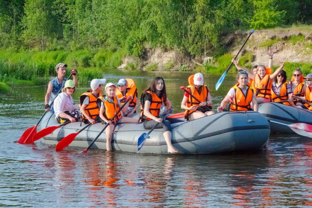 Сплав по реке Узола Нижегородская область