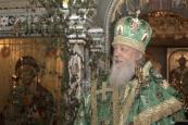 В День Святого Духа епископ Городецкий и Ветлужский Августин совершил Божественную литургию в Феодоровском соборе