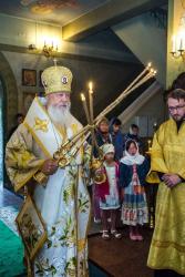 В день памяти князя Владимира епископ Городецкий и Ветлужский Августин совершил Божественную литургию в Городецком кафедральном соборе