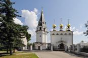 Накануне праздника Преображения Господня епископ Городецкий и Ветлужский Августин совершил Всенощное бдение в Городецком Феодоровском мужском монастыре