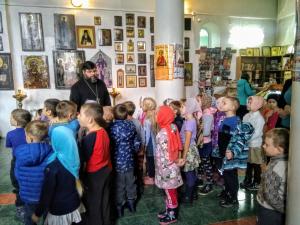 Встреча с дошкольниками в Ковернинском благочинии