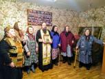 В деревне Семино Ковернинского района прошла встреча со священником