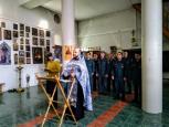 Молебен пред иконой Божией Матери «Неопалимая Купина» прошел в Ковернино для сотрудников МЧС