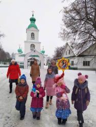 Рождественская ёлка в Шаранге