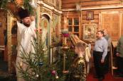 Рождественское богослужение в Варнавино