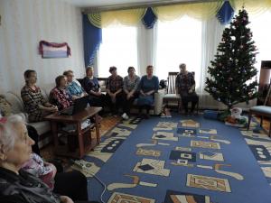 Богоявленские встречи с пенсионерами в Ковернино