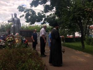 В Воскресенском благочинии почтили память погибших в Первой мировой войне