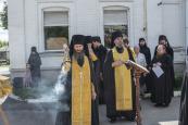 В Пантелеимонов день братия Городецкого Феодоровского мужского монастыря помолились о здравии всех страждующих