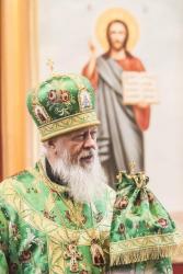 Епископ Августин совершил Божественную литургию в день памяти преподобного Сергия Радонежского