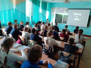 Тематические встречи со школьниками в Ковернино