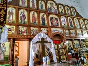 В Успенском храме деревни Понурово Ковернинского района освящен иконостас