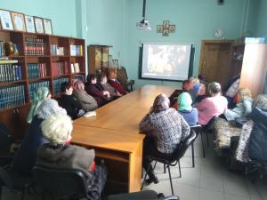 Ковернинские пенсионеры познакомились со смыслом двунадесятых праздников