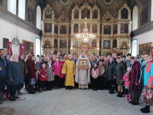 В селе Большое Устинское Шарангского благочиния прошла встреча, посвященная 800-летию со дня рождения святого благоверного великого князя Александра Невского