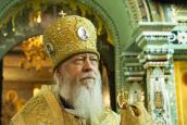 В Неделю Всех святых епископ Городецкий и Ветлужский Августин совершил Божественную литургию в Феодоровском кафедральном соборе Городца