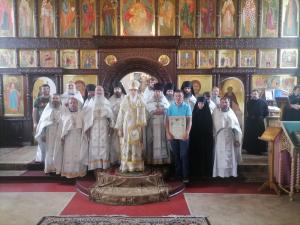 Епископ Городецкий и Ветлужский Августин совершил Чин великого освящения храма Всех Святых в городе Семёнов