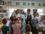 Молебен на начало нового учебного года в Зосимо-Савватиевском молебном доме села Кушнур