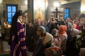 Епископ Городецкий и Ветлужский Августин совершил Великую вечерню в Феодоровском кафедральном соборе Городца