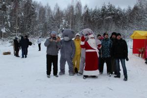 Зимние забавы в Семеновском благочинии