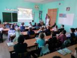 Беседы со школьниками в Ковернино