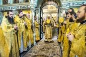 Епископ Городецкий и Ветлужский Августин совершил Божественную литургию в кафедральной соборе иконы Божией Матери Феодоровская