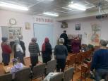 Встреча священника с родственниками мобилизованных в Семеновском благочинии