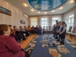Встреча группы пенсионеров Ковернинского района с учениками 3 «В» класса КСШ№1