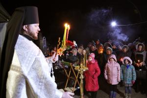  Пасхальное богослужение в с. Зарубино