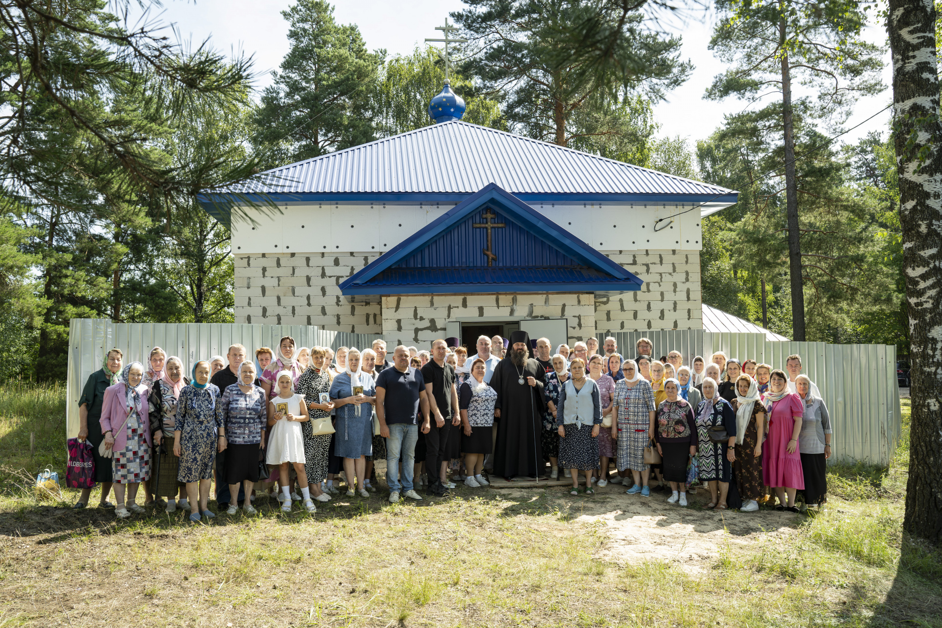 Епископ Городецкий и Ветлужский Парамон совершил малое освящение храма Успения Божией Матери в г. Заволжье