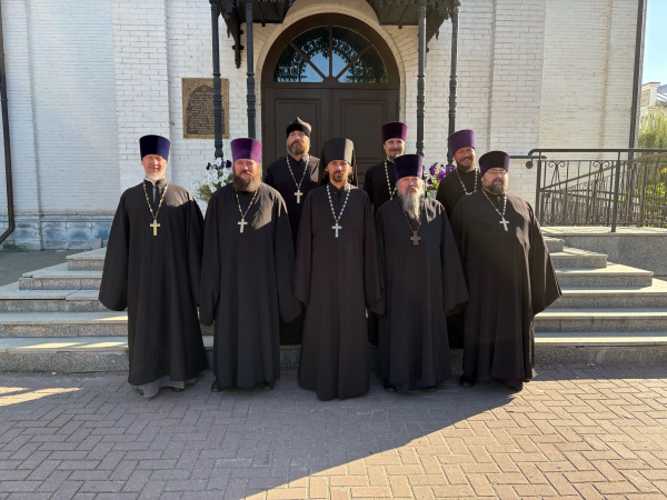 Секретарь Епархиального управления провел собрание с благочинными округов Городецкой епархии
