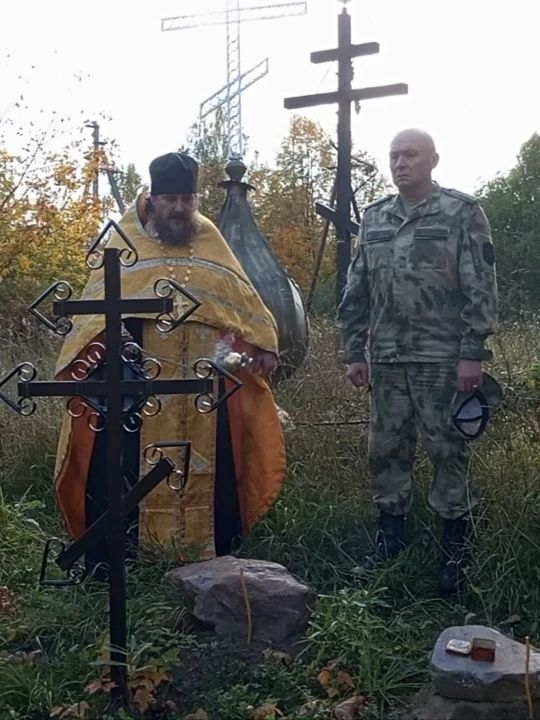 На месте разрушенного храма в селе Спасское Ветлужско-Уренского благочиния был совершен молебен