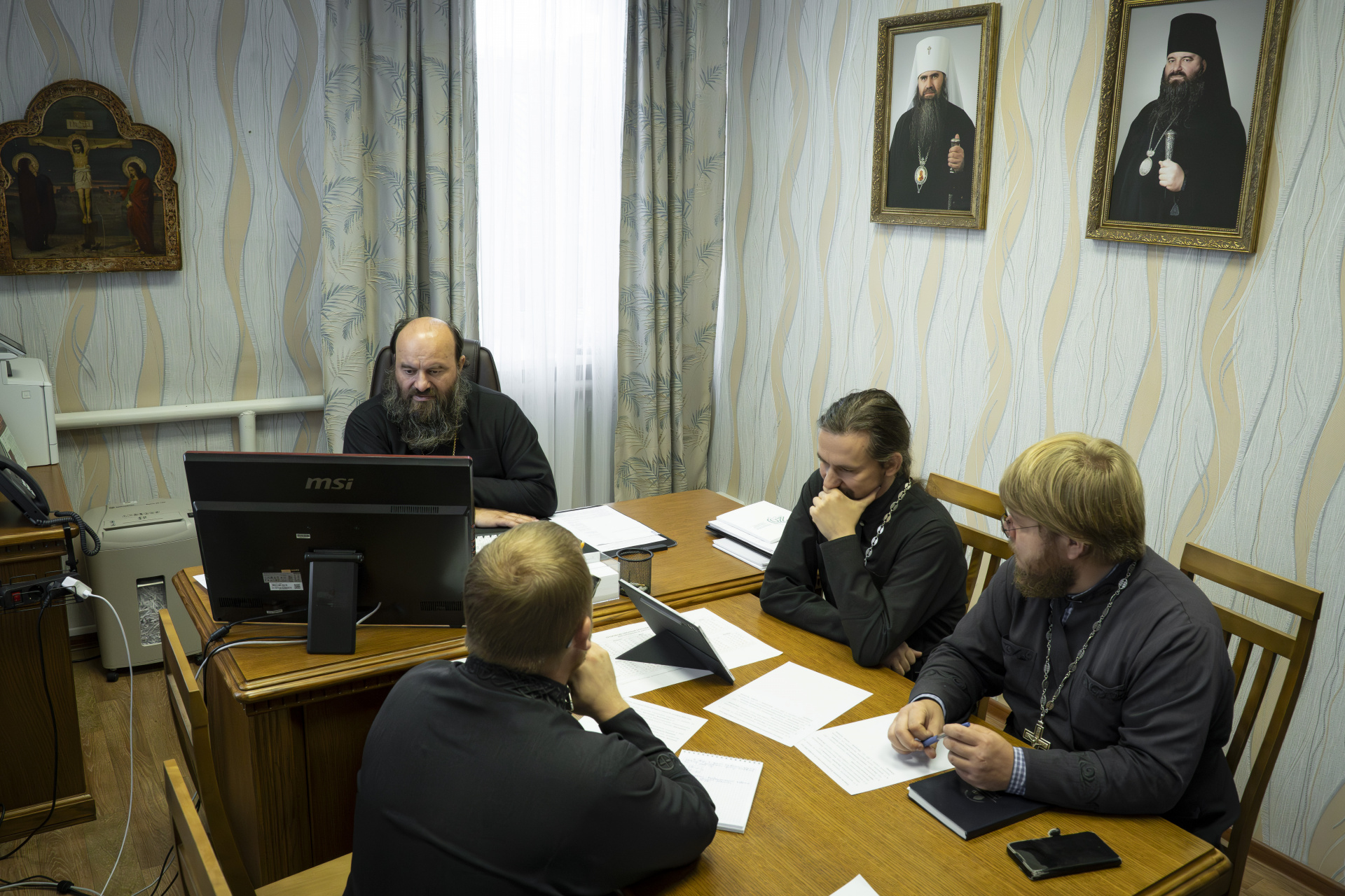 Епископ Городецкий и Ветлужский Парамон возглавил заседание Епархиального Совета Городецкой епархии