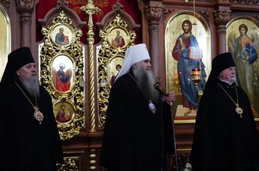 Глава Нижегородской митрополии совершил всенощное бдение в Успенском храме села Суворово Дивеевского муниципального округа