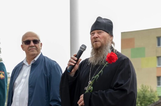 Священнослужитель выступил на открытии IV международной смены военно-патриотического лагеря «Хочу стать десантником»