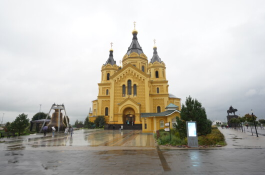 В Александро-Невском кафедральном соборе Нижнего Новгорода в канун престольного праздника совершено всенощное бдение