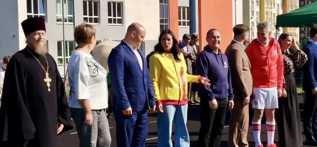 Помощник благочинного Нагорного округа посетил спортивно-патриотическое мероприятие «Осенний марафон здоровья»