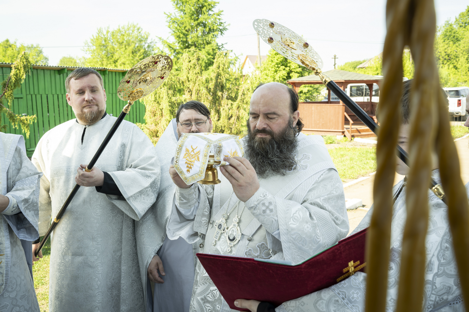 Епископ Городецкий и Ветлужский Парамон совершил Великое освящение храма преподобного Серафима Саровского р.п. Пижма Тоншаевского муниципального округа