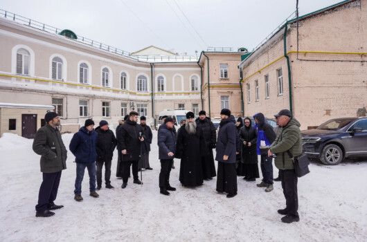 Митрополит Георгий посетил в Нижнем Новгороде ряд строящихся и реконструируемых объектов Нижегородской епархии
