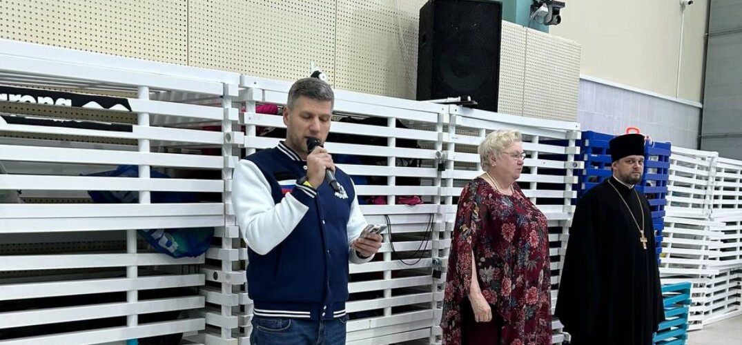 Помощник благочинного Нагорного округа принял участие в открытии региональных соревнований по триатлону