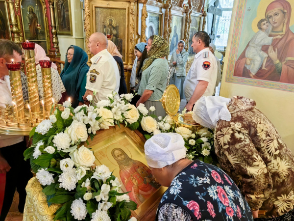 Встреча мощей святого праведного Алексия Бортсурманского в Ветлуге
