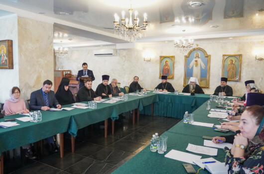 Митрополит Георгий провел совещание с руководителями епархиальных организаций, посвященное итогам 2024 года