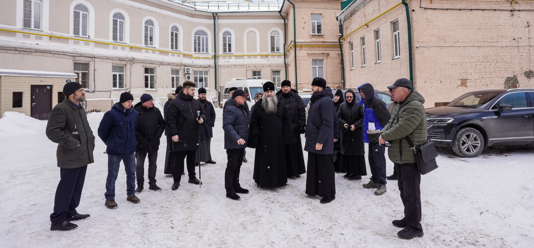 Митрополит Георгий посетил в Нижнем Новгороде ряд строящихся и реконструируемых объектов Нижегородской епархии