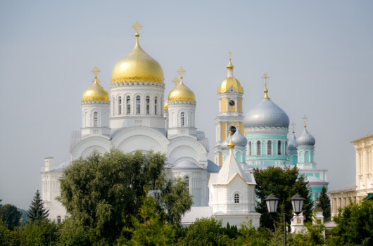 В праздник Преображения Господня митрополит Георгий возглавил Божественную литургию в Преображенском соборе Серафимо-Дивеевског...
