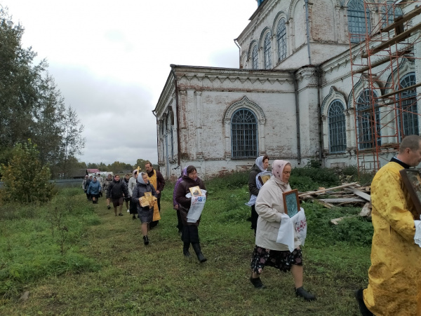 Престольный праздник в селе Щенники Шарангского благочиния