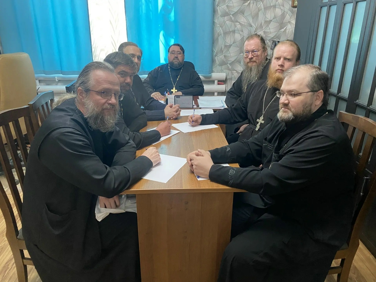 В храме Покрова Пресвятой Богородицы состоялось плановое совещание настоятелей храмов Шахунского благочиния