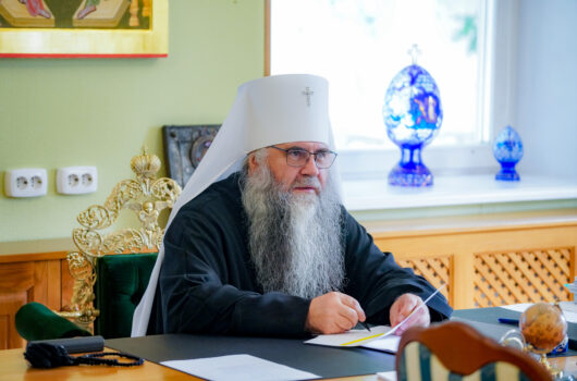 Митрополит Георгий провел заседание комиссии Межсоборного присутствия Русской Православной Церкви по вопросам организации жизни монастырей и монашества