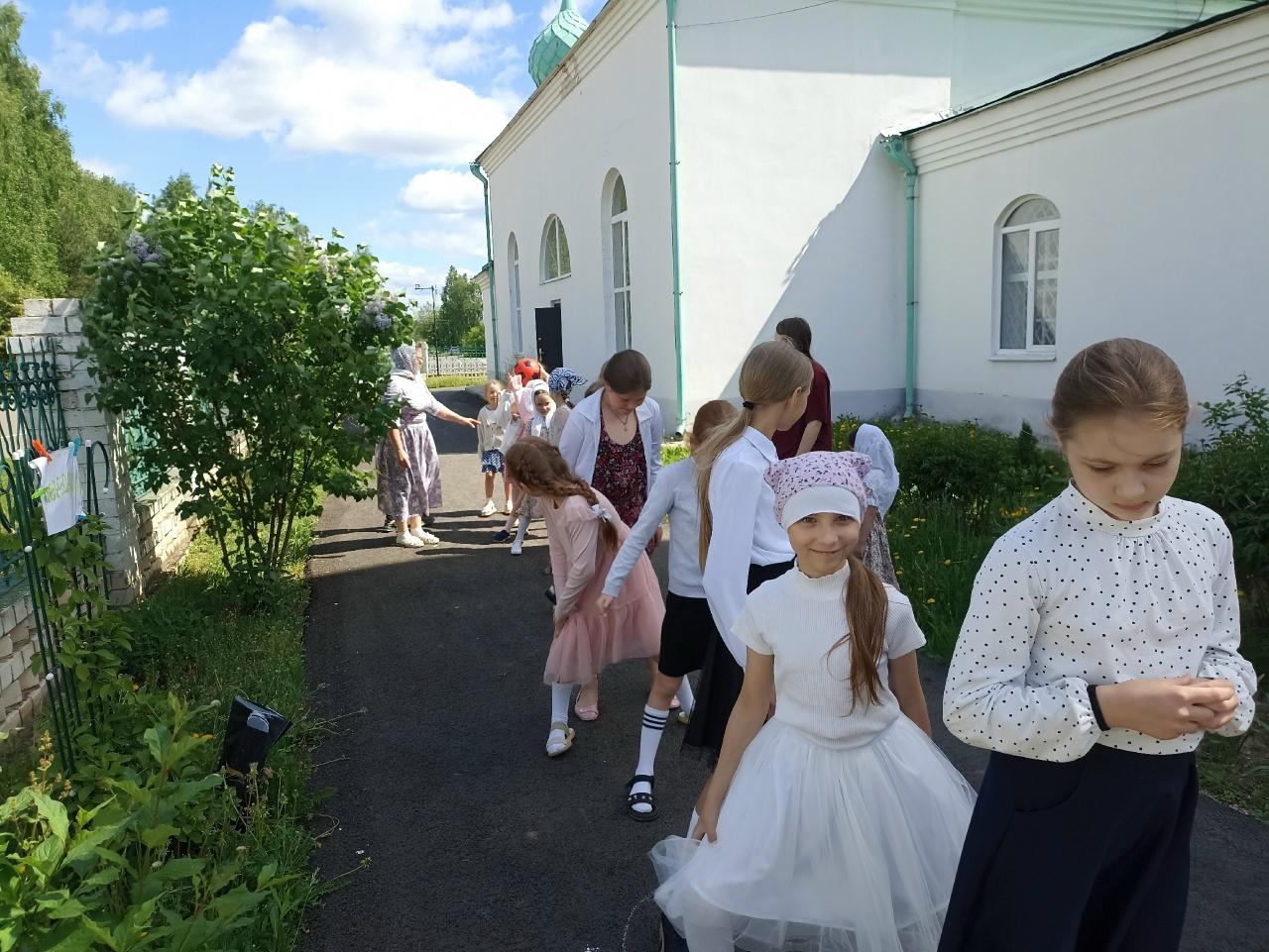 Итоговое занятие в воскресной школе "Зернышки" прихода Пресвятой Живоначальной Троицы поселка Шаранга